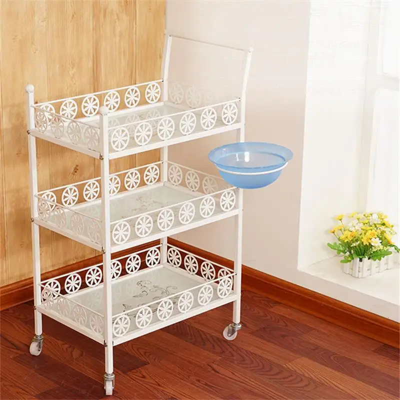 

Cocina Utensilio De Cozinha Bathroom Organizer Cuisine Rangement Estanteria Estantes Kitchen Storage With Wheels Trolleys Rack