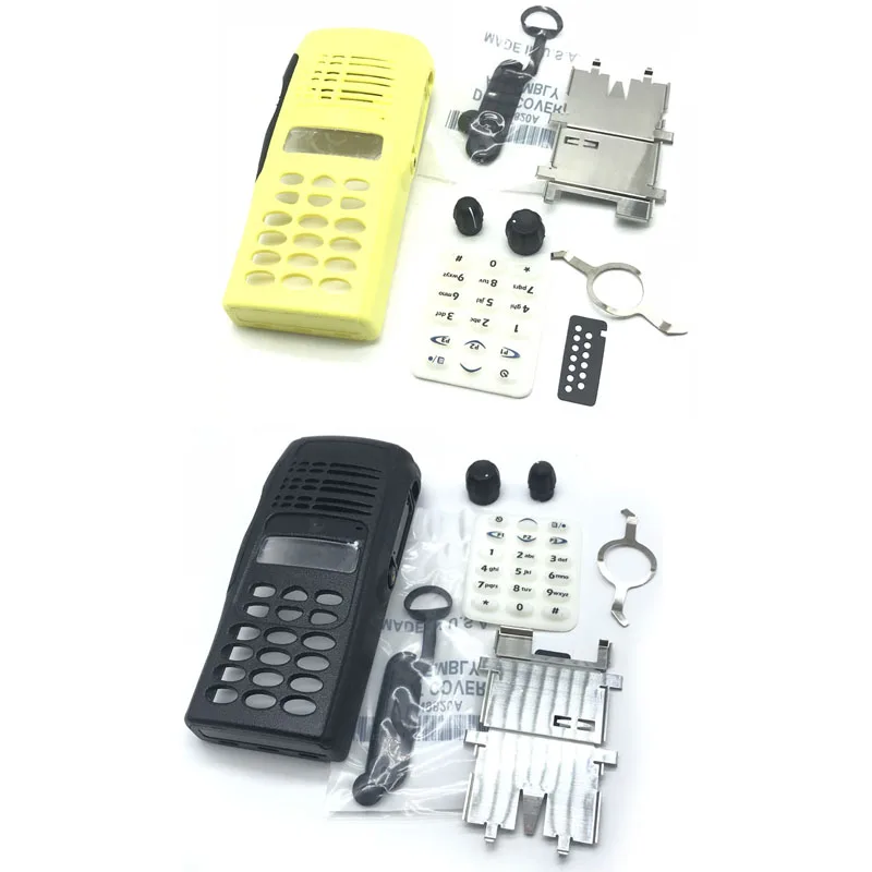 Черная/желтая Передняя Крышка корпуса КОРПУСА с ручками крышки цифровых ключей