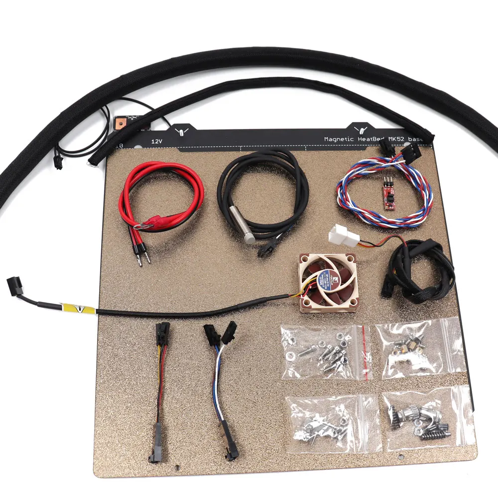 Клонированный Prusa i3 MK2/S до MK2.5S комплект обновления с MK52 12V heatbed Sunon v2 5V вентилятор