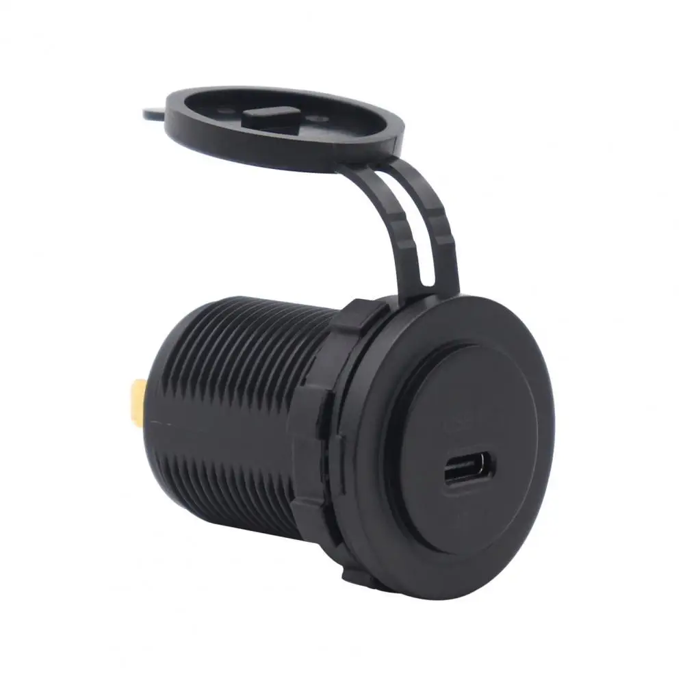 

45 Вт ac/DC 12/24V AOC4045 PD Интерфейс Зарядное устройство один Порты и разъёмы Водонепроницаемый Тип USB C мини-телефон Зарядное устройство для автомо...