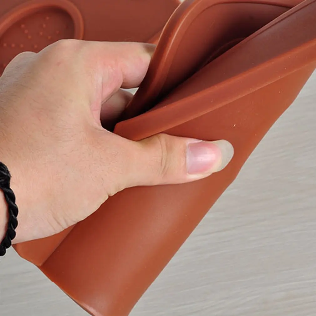 Силиконовый Противоскользящий коврик для темпера кофе L-образная подставка