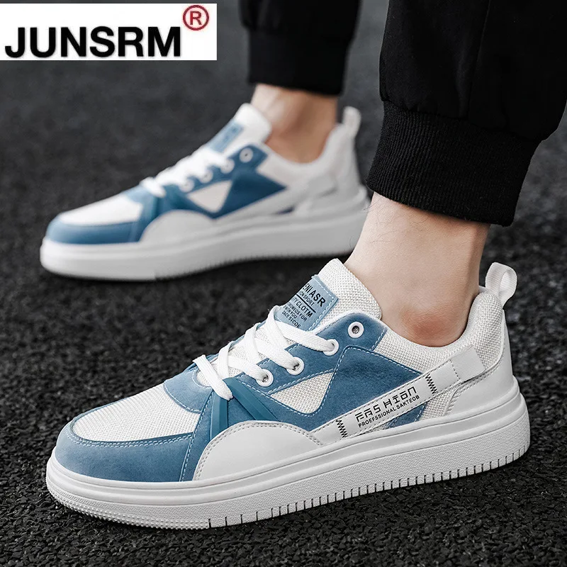 

2021 New Spring Men's Casual Shoes Classic Low-top Canvas Sneakers Versatile Permeable Breathable Non-slip Leather Shoes