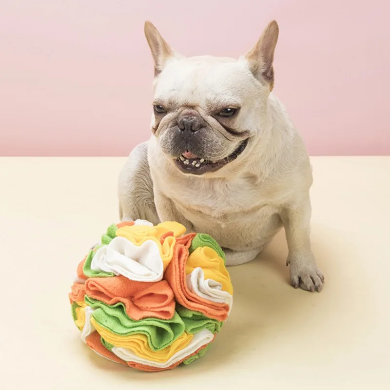 

Игрушка-пазл для собак, игрушка для тренировки IQ, медленно дозирующая кормушка, складная игрушка-нос для собак, игра для питомцев, интеллект...