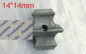 14 to 14mm 4 шт./лот незавершенный квадратный круглый алюминиевый пол пост фланец лестницы перила балясины Регулируемый лоток муфта кронштейна фитинги - Цвет: 14 to 14mm