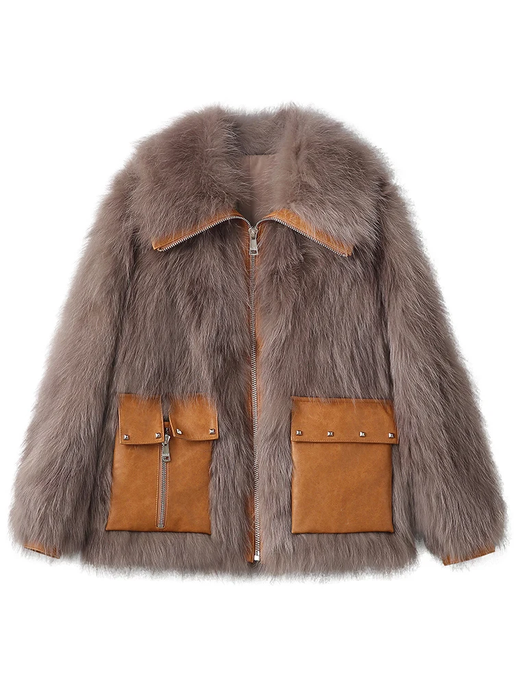 

Raccoon Dog Fur Natural Fur Jacket Warm Thick Warm Fur Luxury Clothes Sheep Fur Coat Winter Clothes Women 2020 Winter Coat