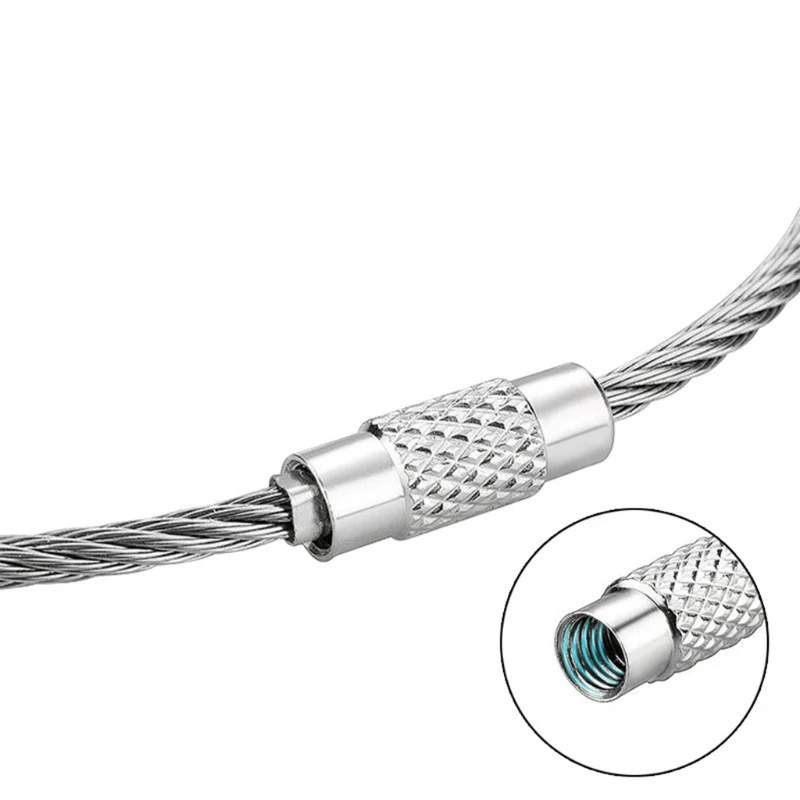

X7YF Anti-tip Prevention Device Stainless Steel Furniture Wall Anchors Furniture Straps for Fixing Furniture Baby Safety