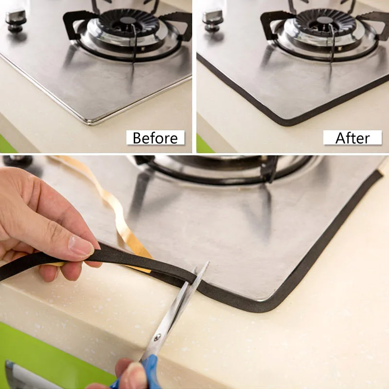 2 м кухонная газовая плита запечатывающая клейкая лента защита от процветания