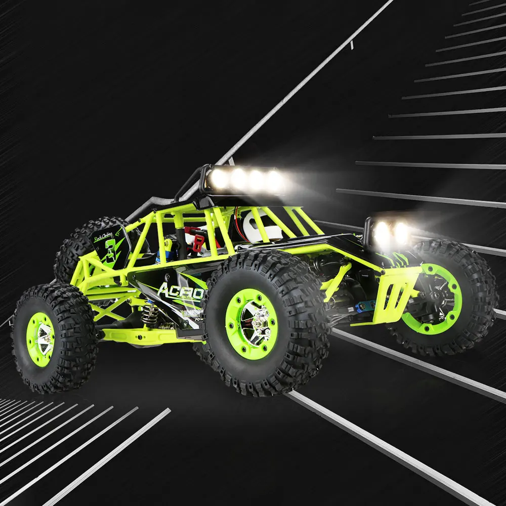 Wltoys 12428 50 км/ч высокоскоростной Радиоуправляемый автомобиль 1/12 2 4G 4WD внедорожник