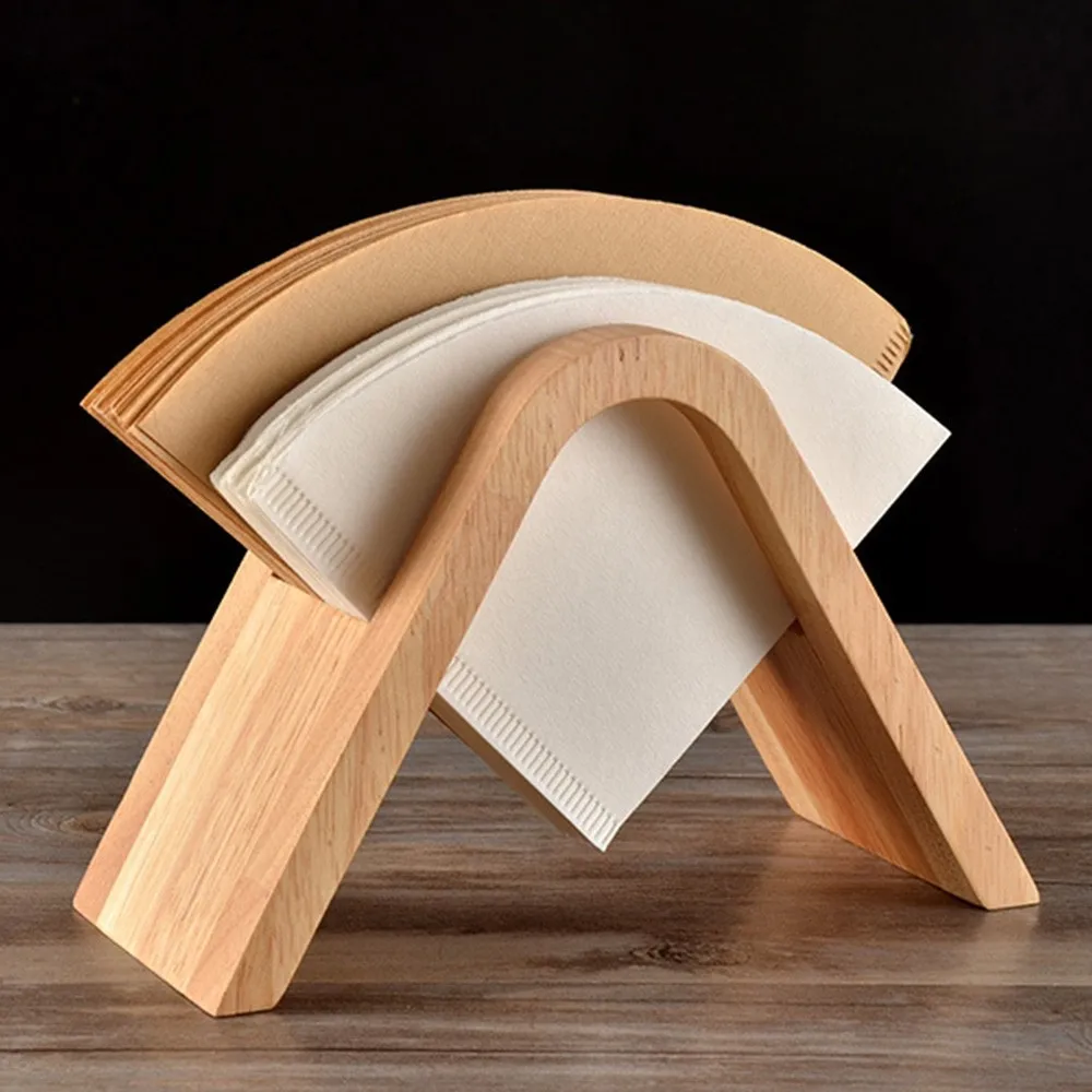 Ручной капельный кофейный фильтр держатель для бумаги стеллаж хранения V60