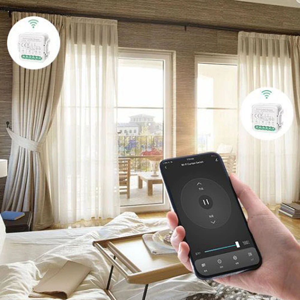 Tuya Smart Zigbee 3.0 Curtain Switch Module for Roller Shutter Blind Motor DIY Home by Google Assistant Alexa Zigbee2Mqtt | Обустройство
