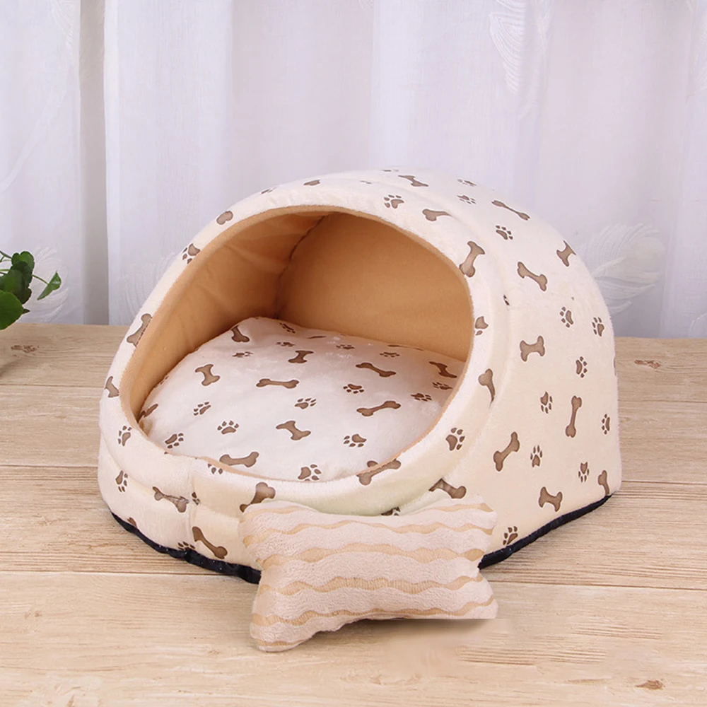 DIDIHOU Winter Warm Puppy Dog Pet Bed House Removable Beds for Small Dogs Cats Kedi Katten Mat Kennes Mascotas Home | Дом и сад