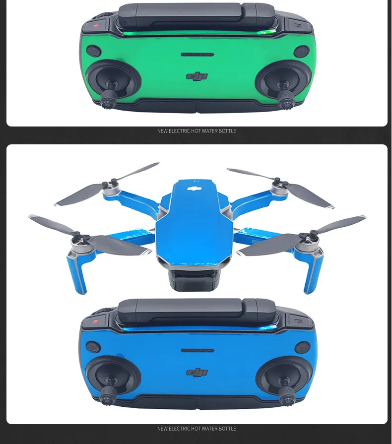 DJI Mavic Mini Royal мини-наклейка на корпус с пультом дистанционного управления все включено защитная пленка флуоресцентная Водонепроницаемая импортная бесшовная Защита от царапин