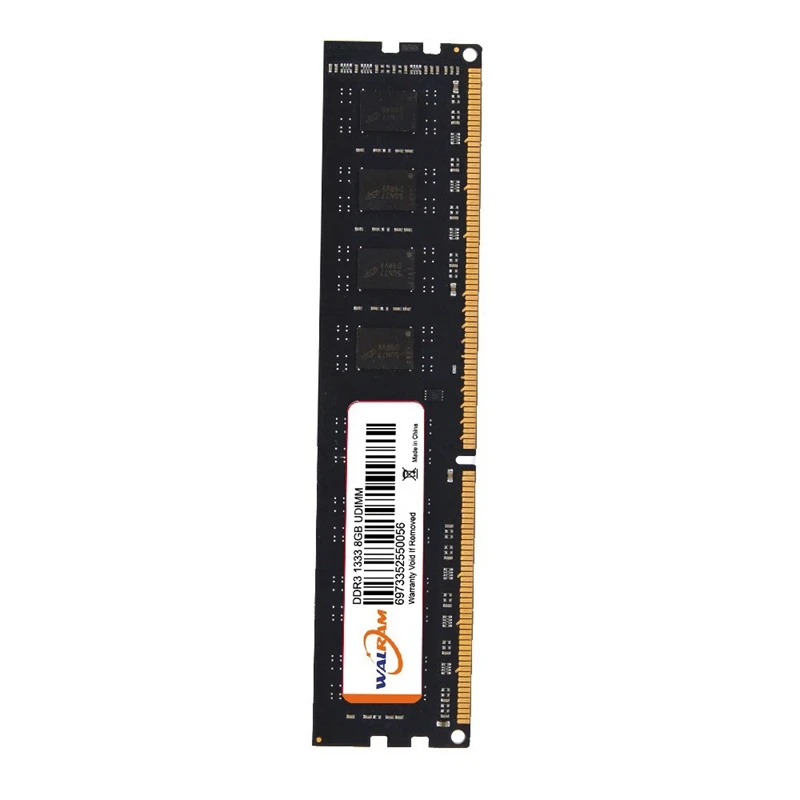 Модуль памяти WAL RAM карта DDR3 8 ГБ 1333 МГц ОЗУ PC3-10600 240-Pin подходит для настольного