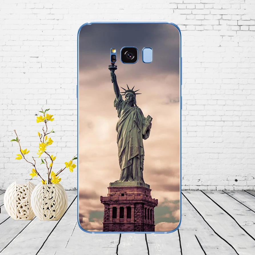 Мягкий силиконовый чехол для Samsung Galaxy S6 S7 edge S8 S9 S10 plus A70 A50