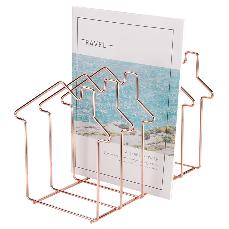 Кейсы для хранения журналов папка с перегородками Металл 5 слот стол органайзер