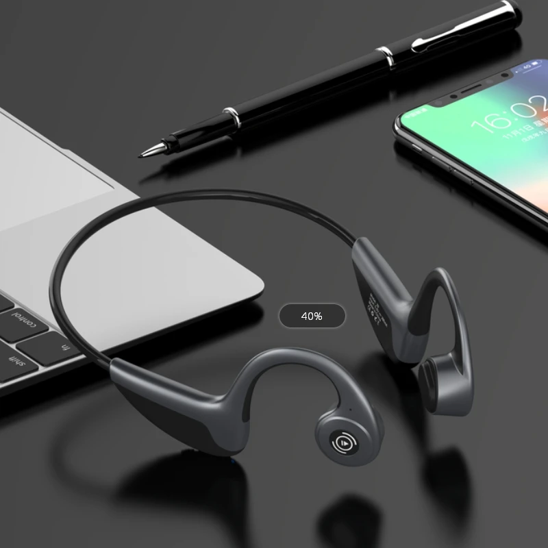 

Z8 Беспроводные наушники с костной проводимостью, Bluetooth 5,0, умные наушники, спортивные наушники, гарнитура с микрофоном