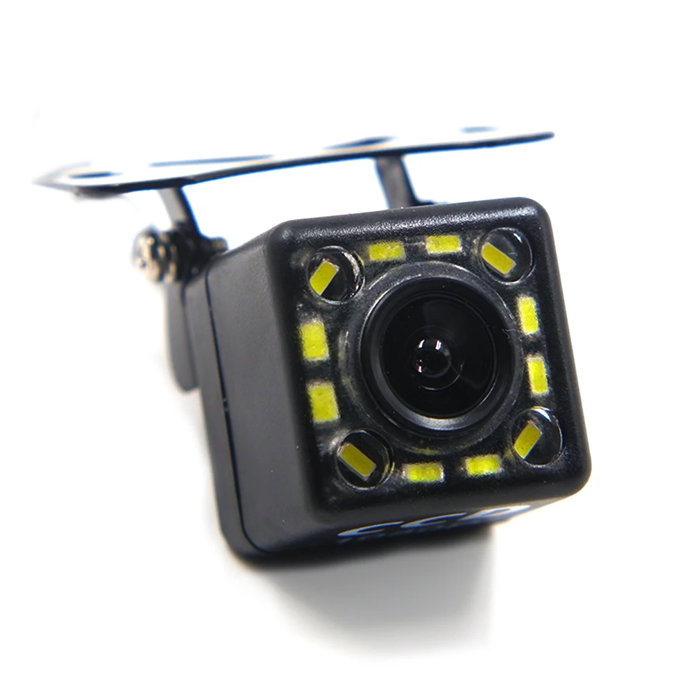 

Universal Car Rear View Camera 12 LED Night Vision Reversing Auto Parking Assistance Monitor CCD Waterproof Wide Degree HD Video