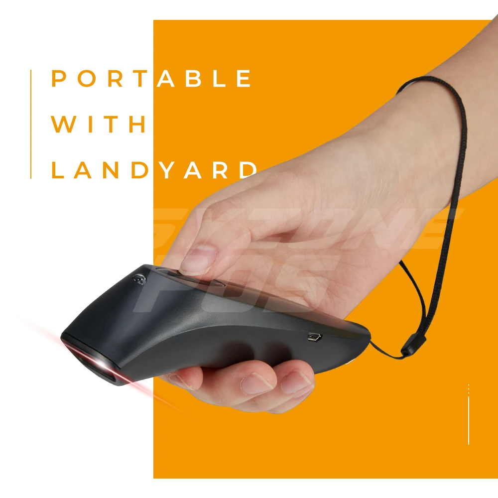 ISSYZONEPOS портативный сканер штрих-кода 3 в 1 Bluetooth беспроводной 2D QR 1D CCD настенный считыватель штрих-кодов Windows iOS Android