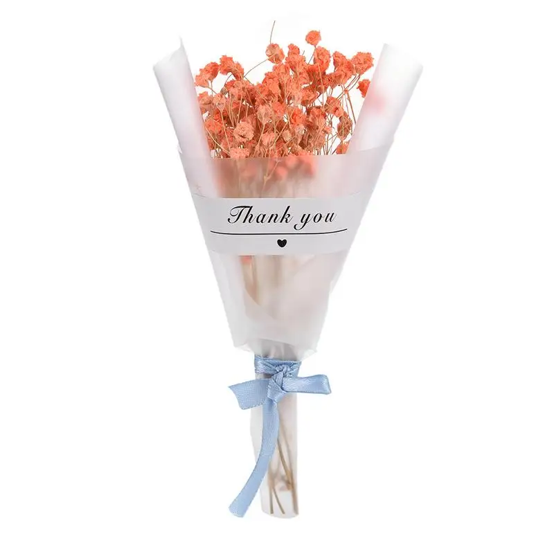 Мини Gypsophila Натуральные сушеные цветы День Святого Валентина свадебные украшения