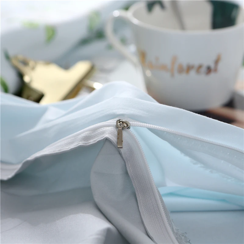 Lowdream Комплект постельного белья для взрослых сельский дом кровать плоский лист