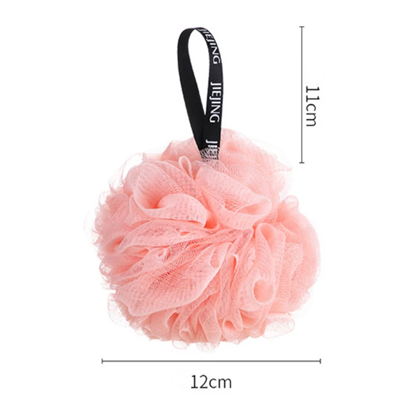 Скребок для полотенец в форме цветка мяча мытья тела сетчатая губка душа с