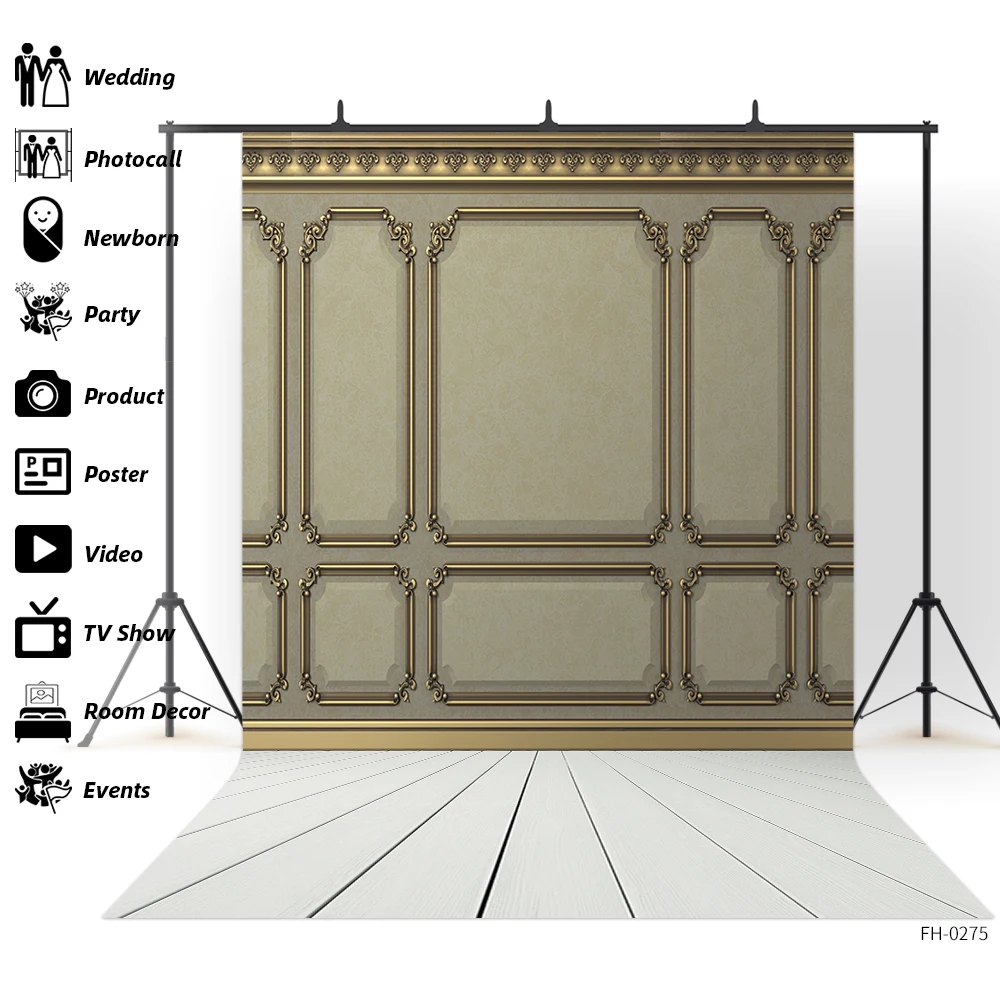 

Винтажный настенный белый деревянный пол для новорожденных Детский фон для фотосъемки в фотостудии портретная фотосессия