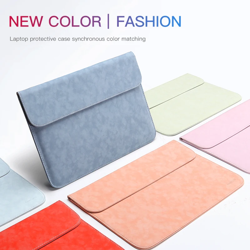 sleeve laptop case for macbook 11 air 13 pro16 retina13 3 14 15 xiaomi 15 6 lenovo hp notebook cover huawei matebook 16 1 shell free global shipping