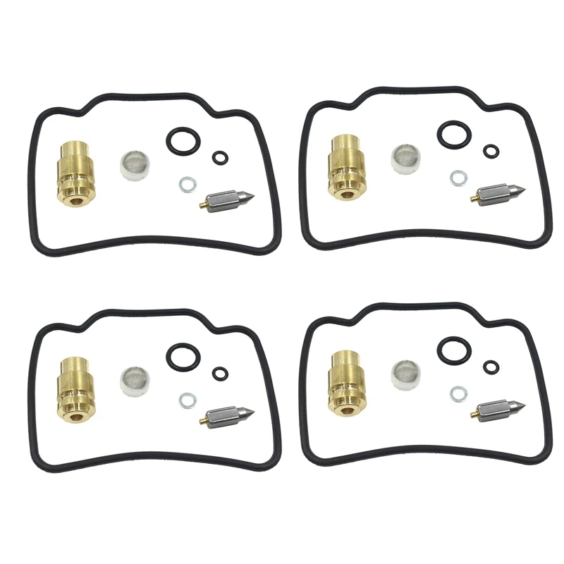 

4 Set Motorcycle Carburetor Repair Kit Floating Needle Seat Gasket for GSX1100F KATANA 1988-1993 GSX1100 GSX 1100 F