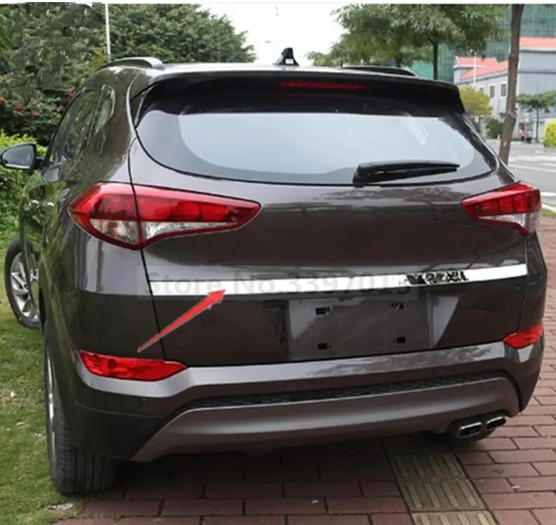 Высококачественная накладка на заднюю дверную ручку из нержавеющей стали дверь