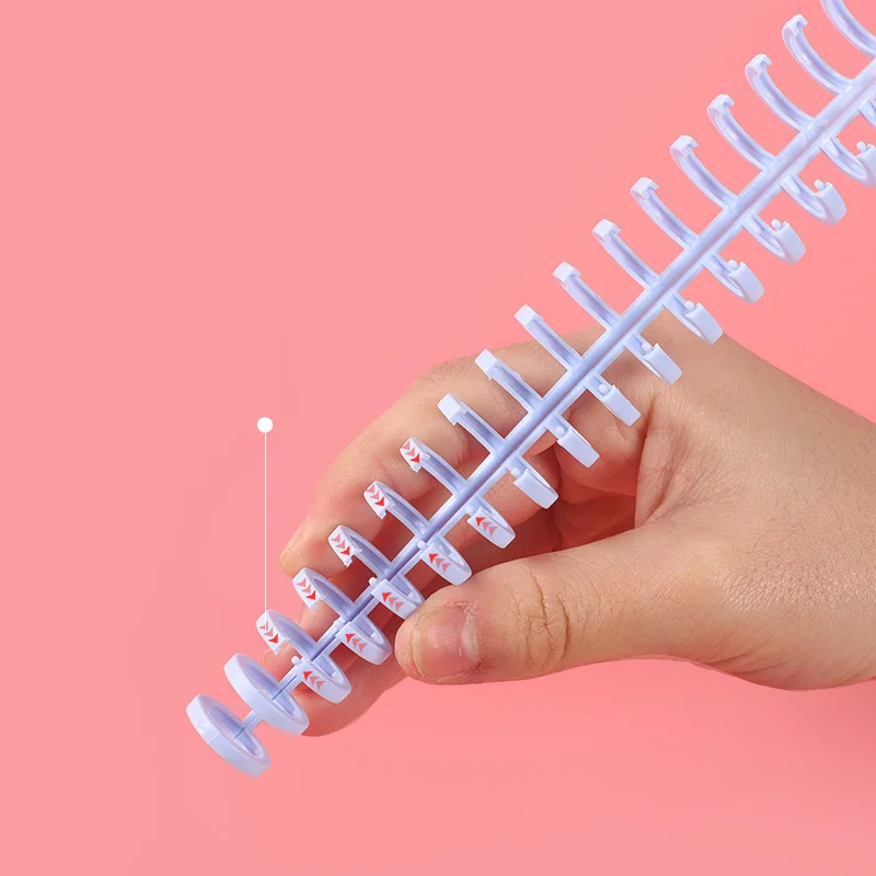 10 шт. мм 30 отверстий полоса для переплета с отверстиями пластиковые A4 кольца