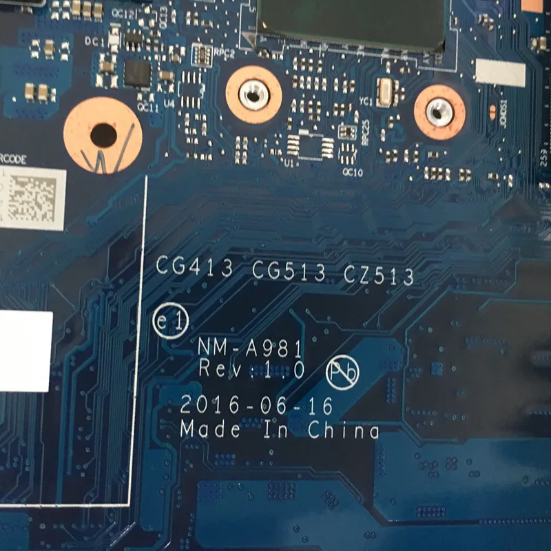 Billig 5B20N72213 MB FÜR Para Lenovo Laptop Motherboard 310-15IKB Laptop CPU I5--7200U 2G 4G NM-A981 100% Probado