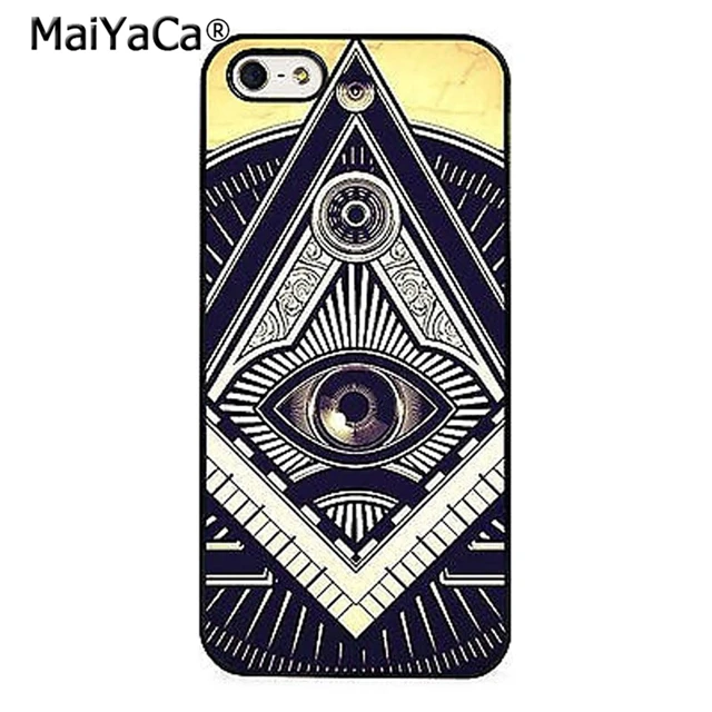 MaiYaCa подсветка аллинг глаз символ телефонный чехол для iPhone 5 6 6s 7 8 plus 11 12 Pro X XR XS max