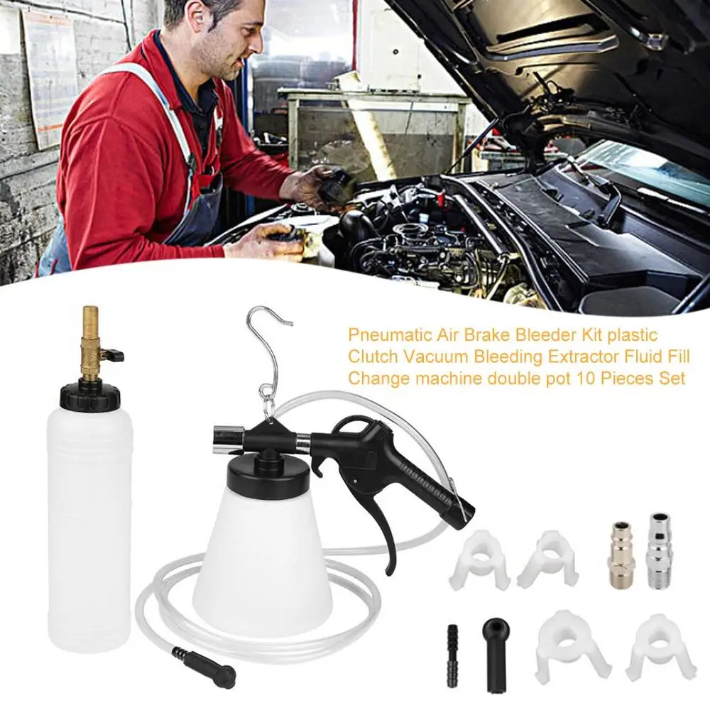 

Новый пневматический тормозной спускной клапан, пластиковая муфта, вакуумный экстрактор кровотечения, машина для замены жидкости, двойной ...