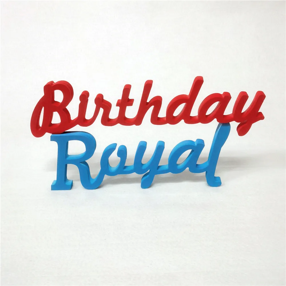 Custom Happy Birthday Hight 30cm wooden Wood White Letters for Baby Shower Large Party Supplies Decorations | Дом и сад