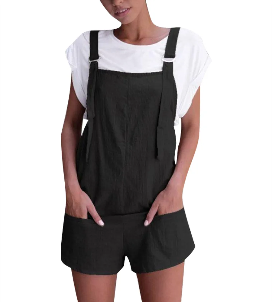 2021 повседневные популярные женские брюки шорты джемпер комбинезон на бретельках