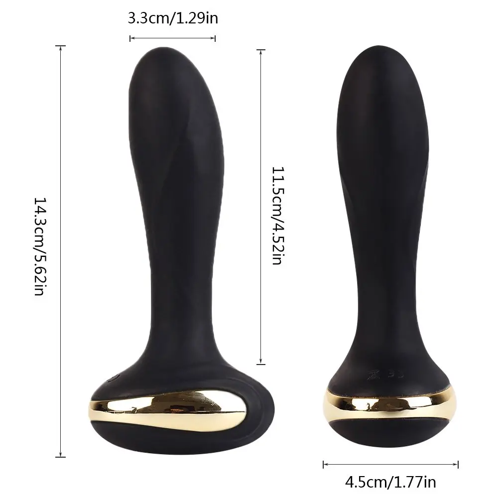 Анальный Вибратор массажер простаты Вагина G Spot киска стимулятор Анальная пробка