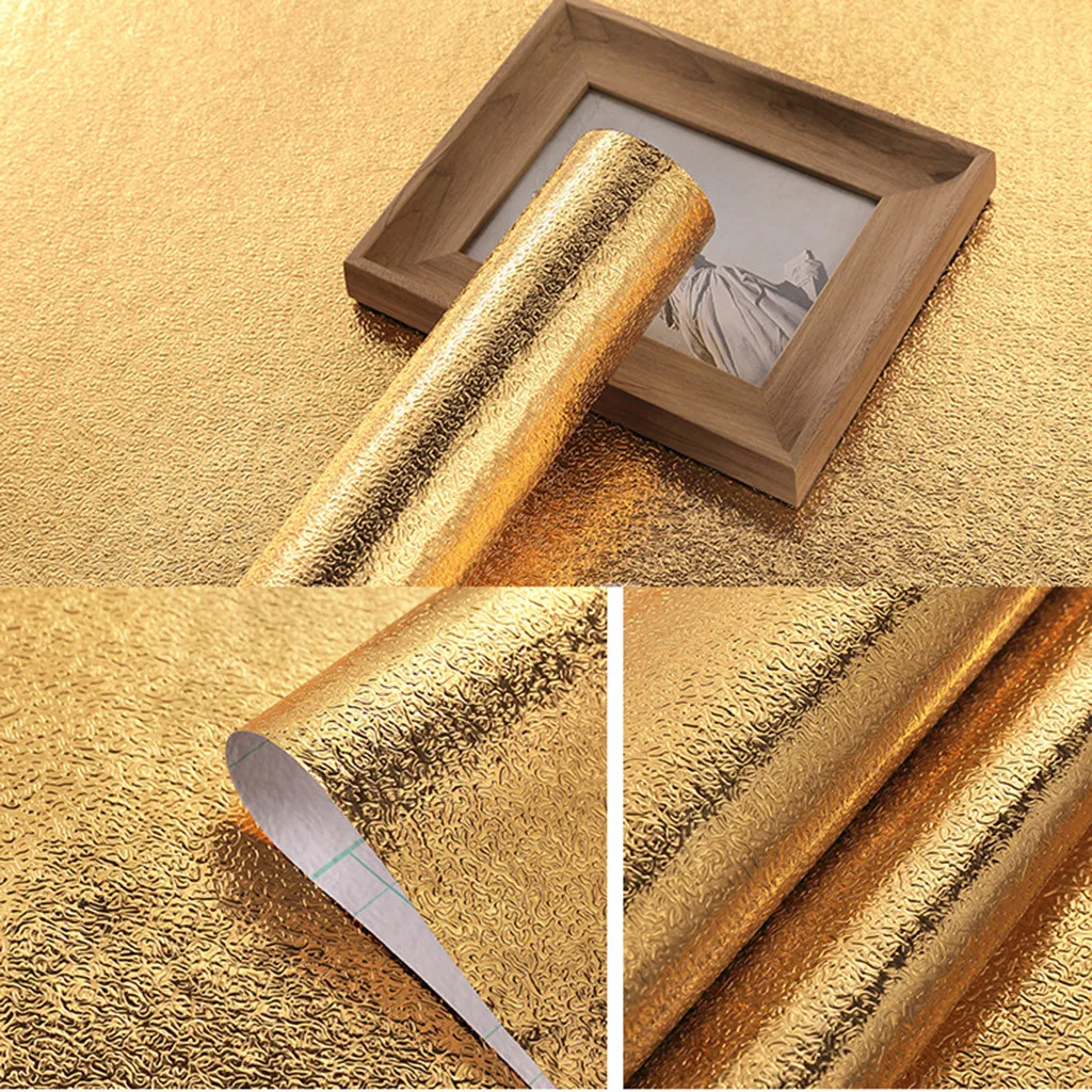 Кухонная маслостойкая водостойкая наклейка алюминиевая фольга самоклеящиеся