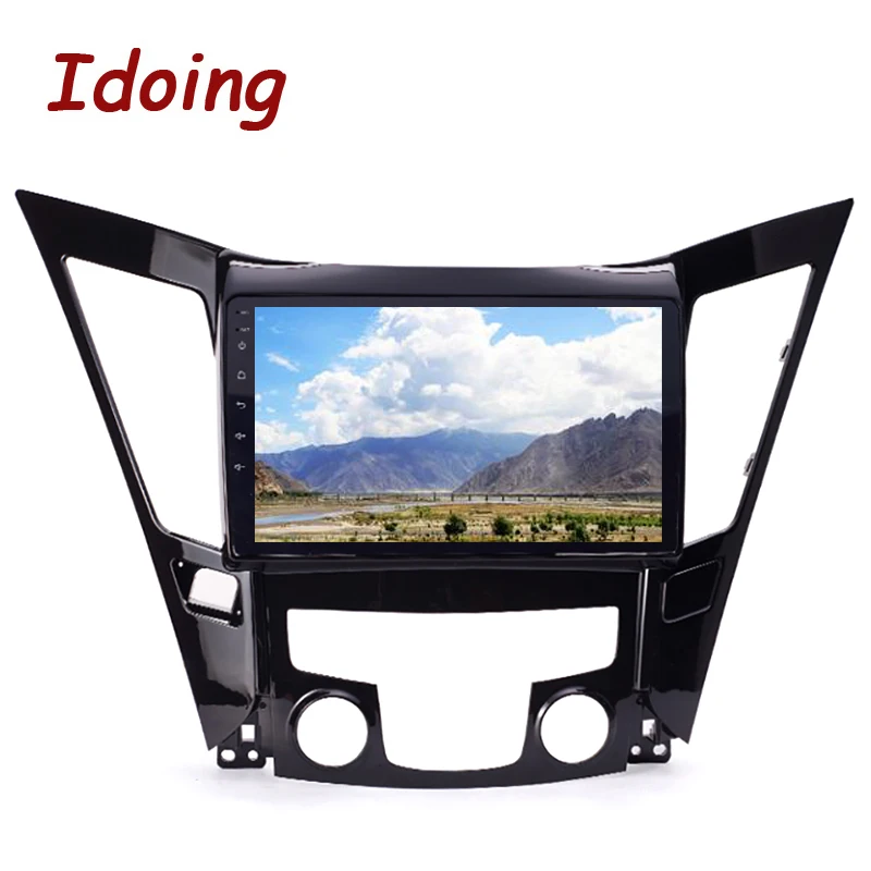 Idoing 10 2 &quot1Din Автомобильный Android Радио мультимедийный плеер для hyundai Sonata 2011 2015 gps
