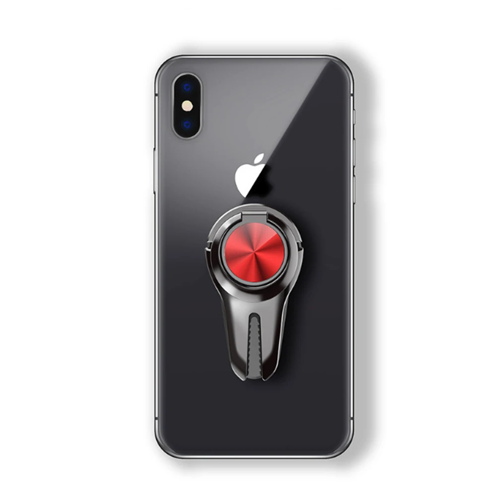 Red Автомобильный держатель на палец для Google OnePlus Универсальный держатель на вентиляционное отверстие для huawei P30 Pro samsung Note iPhone 11 Pro Max - Цвет: Red