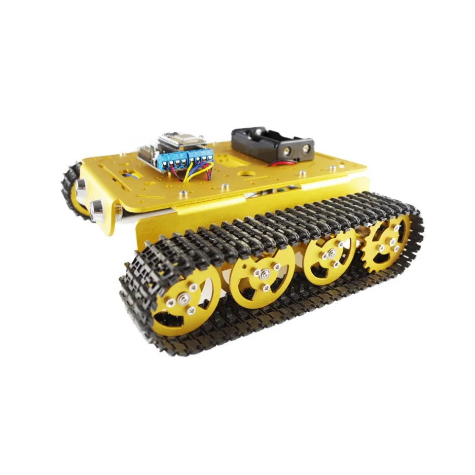 Беспроводное шасси для танка управляемое приложением телефонов на базе Android и iOS
