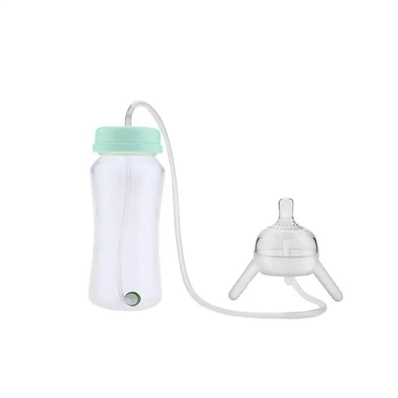 

300 мл Высококачественная Нетоксичная бутылочка для грудного вскармливания с имитацией молока длинные соломенные Бутылочки для отлучения м...