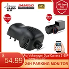 Автомобильный видеорегистратор Sameuo, 2160P, 4K, Wi-Fi