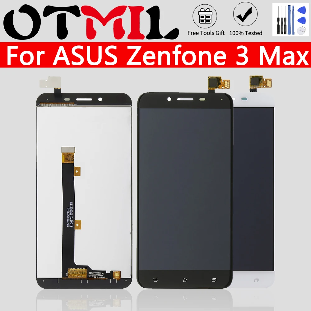 ЖК-дисплей 5 'для ASUS Zenfone 3 Max ZC553KL сенсорный экран с рамкой для X00DD оригинал |
