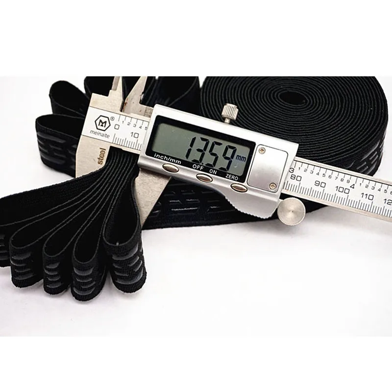 25mm 1 '' Wide Non-Slip Silicone Elastic Sewing Garment Grip Band Webbing Belt for Sport Clothes Wrist Waist DIY Rubber 1-10M | Дом и