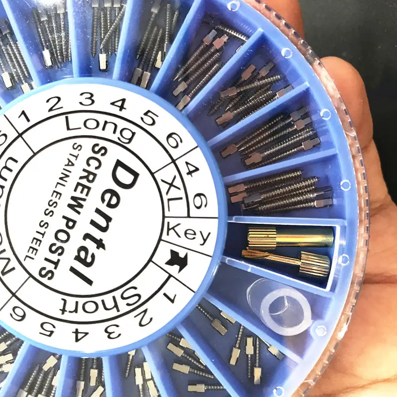 120 шт./корт. Стоматологические Конические Винты наборы конических винтов Nordin