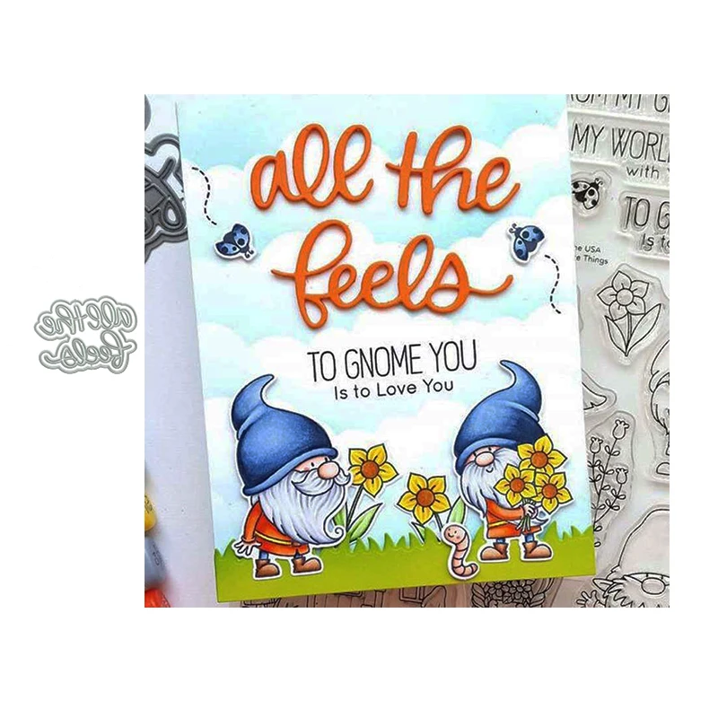 Металлические Вырубные штампы JC для скрапбукинга все по ощущениям слова