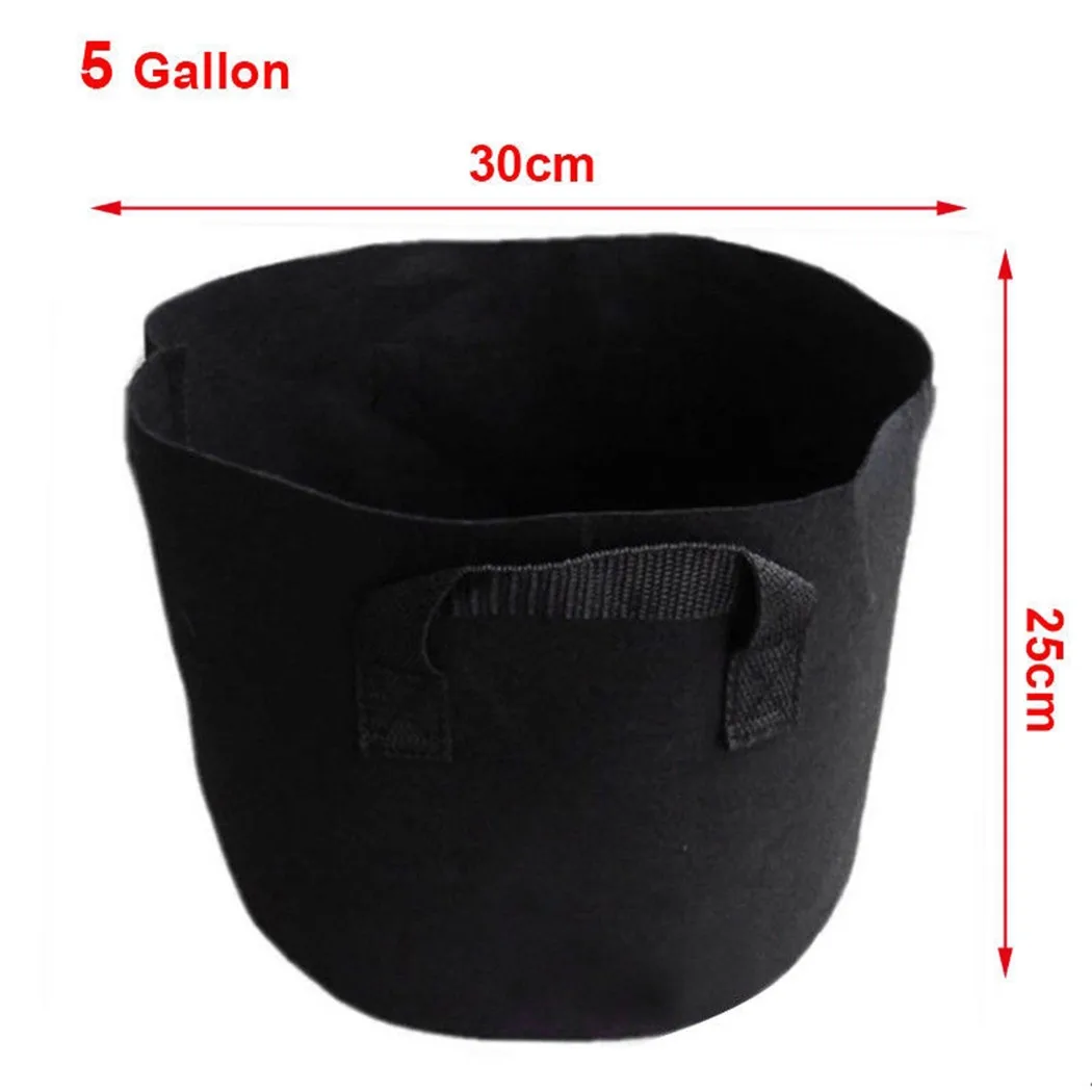 

Gardening Growing Bag Growth Pot Herbs Indoor Non-Woven Patios Planting Bag