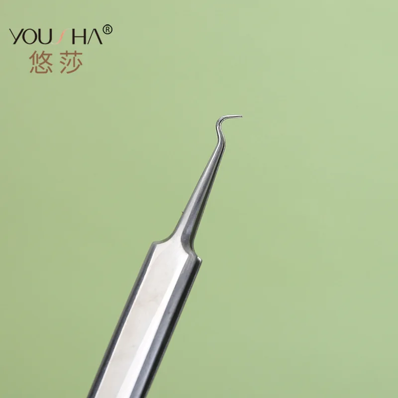 Зажим для удаления угрей из нержавеющей стали пинцет mei rong jia инструмент красоты