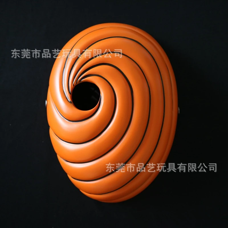 Маска из японского аниме для косплея реквизит Учиха Обито Тоби однотонная