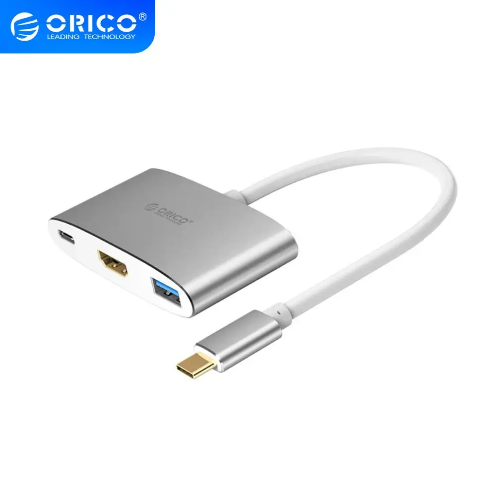 ORICO USB C концентратор Type-C к HDMI-совместимый 3 0 адаптер 4K 1080P 5 Гбит/с для MacBook Samsung Galaxy
